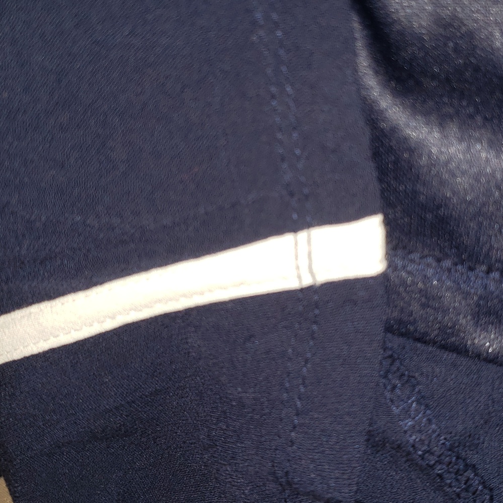 CIRANA New SKIRT Navy White Cream Contrast Striped Flowy Midi Maxi NWOT Womens M - Picture 11 of 14